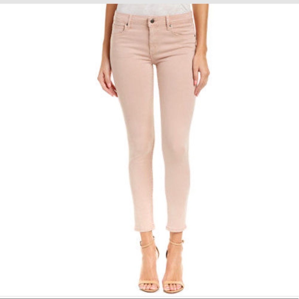 Joe’s mid-rise skinny ankle jeans